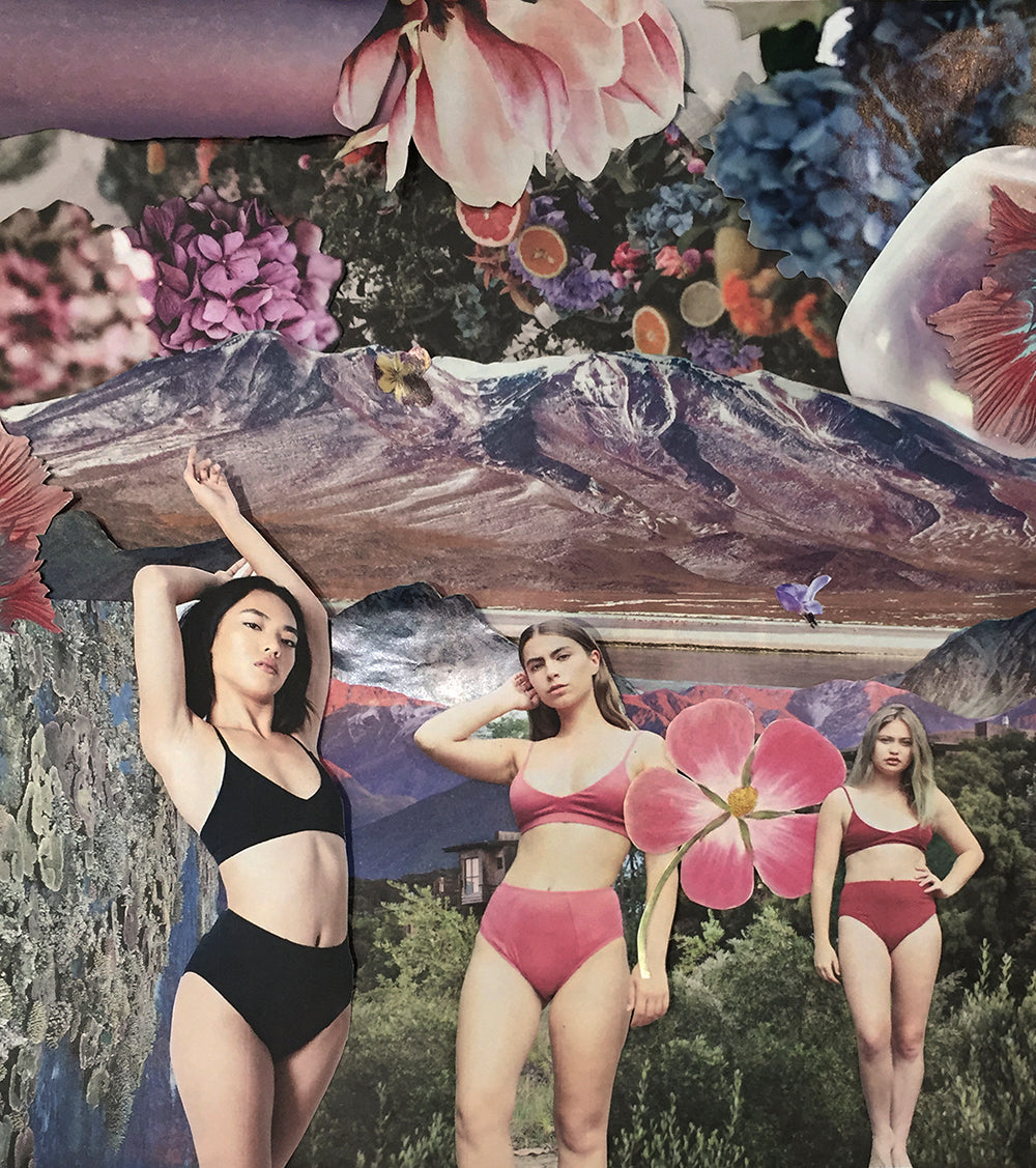 Meet Phoebe Barrett: Collage artist and stylist