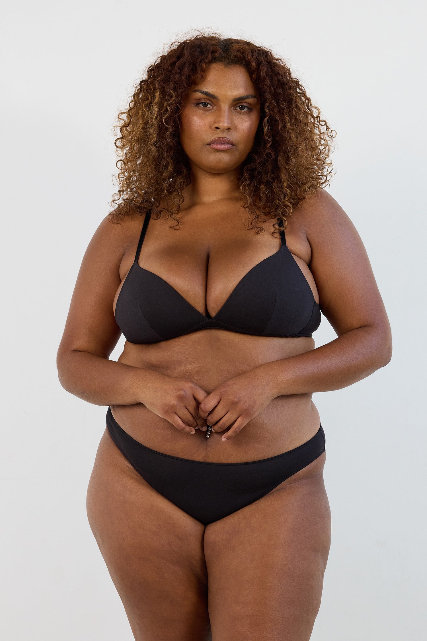 Low Rise Brief in Black