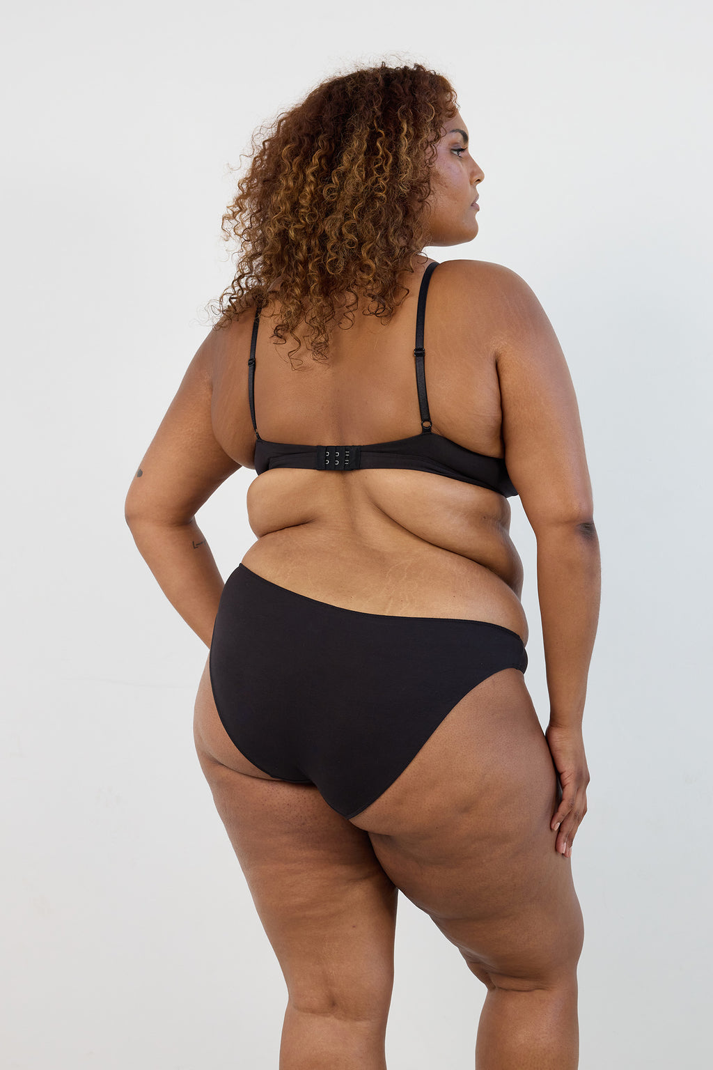 Low Rise Brief in Black